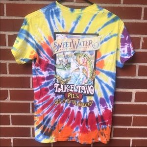 SweetWater Brewing tie dye shirt